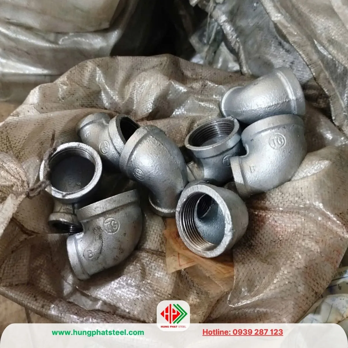 Co giảm ren mạ kẽm (Co thu)