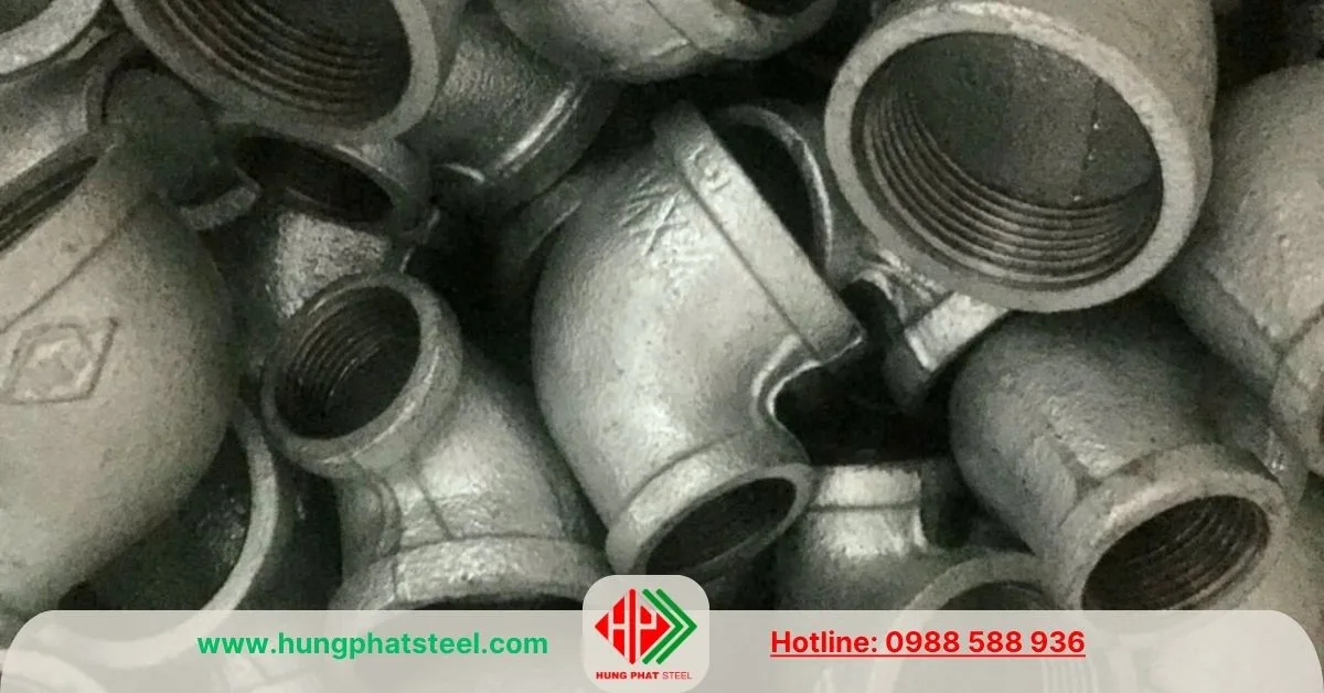 Co giảm ren mạ kẽm (Co thu)