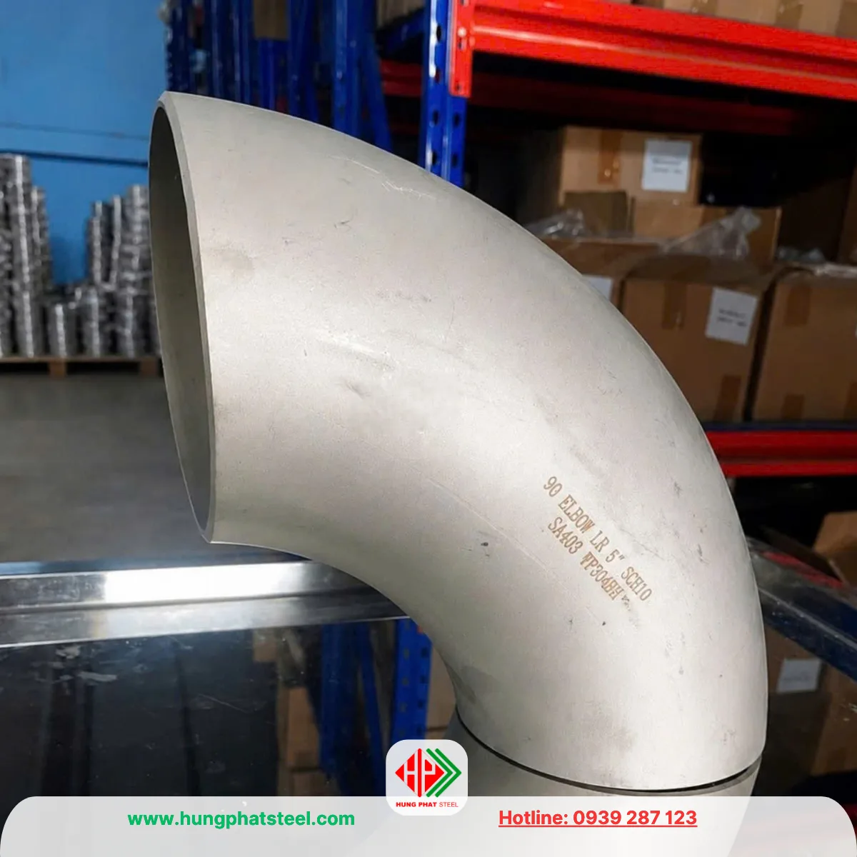 Co hàn INOX DN125 (D141)