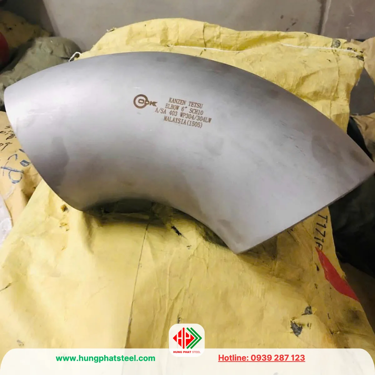 Co hàn INOX DN150 (D168)
