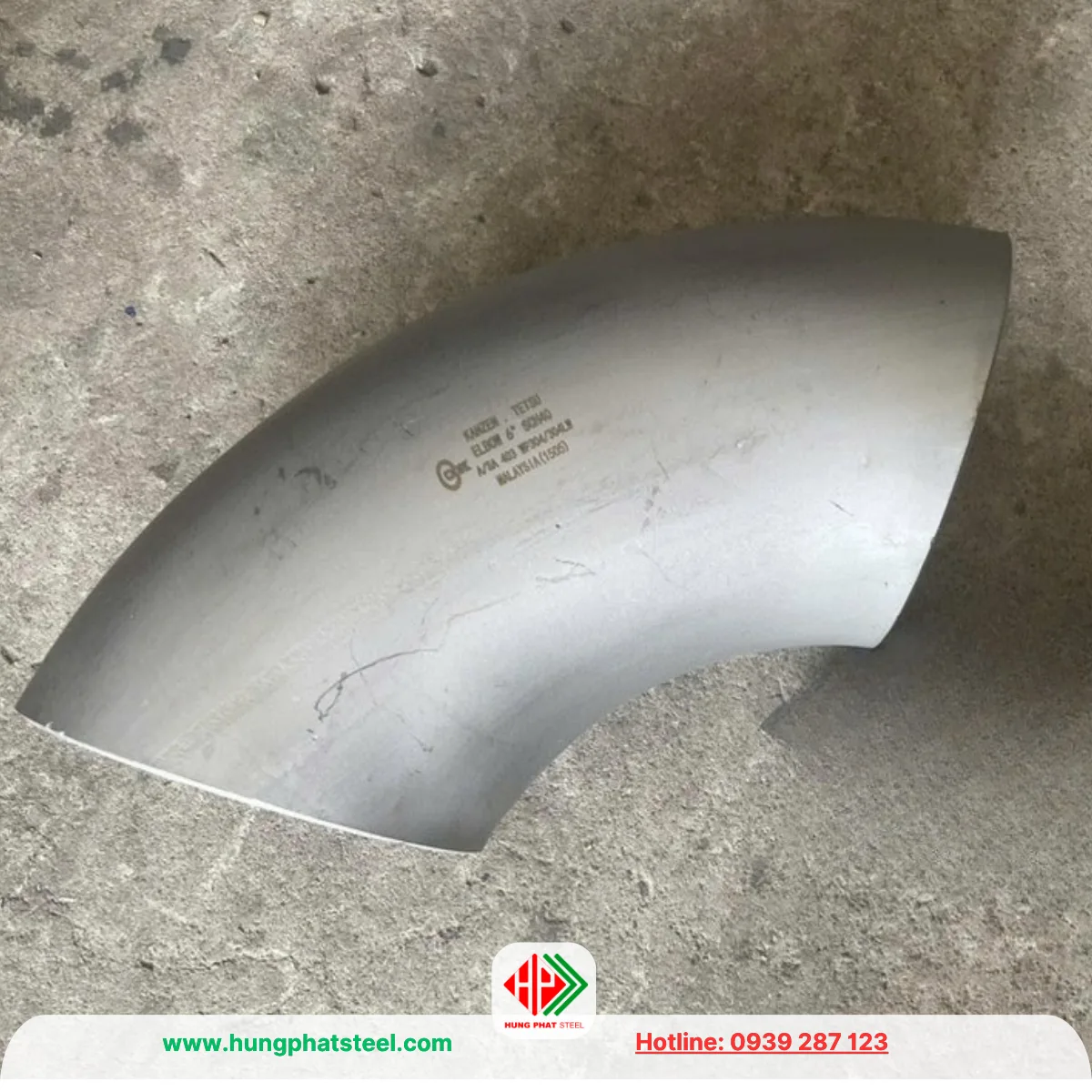 Co hàn INOX DN150 (D168)