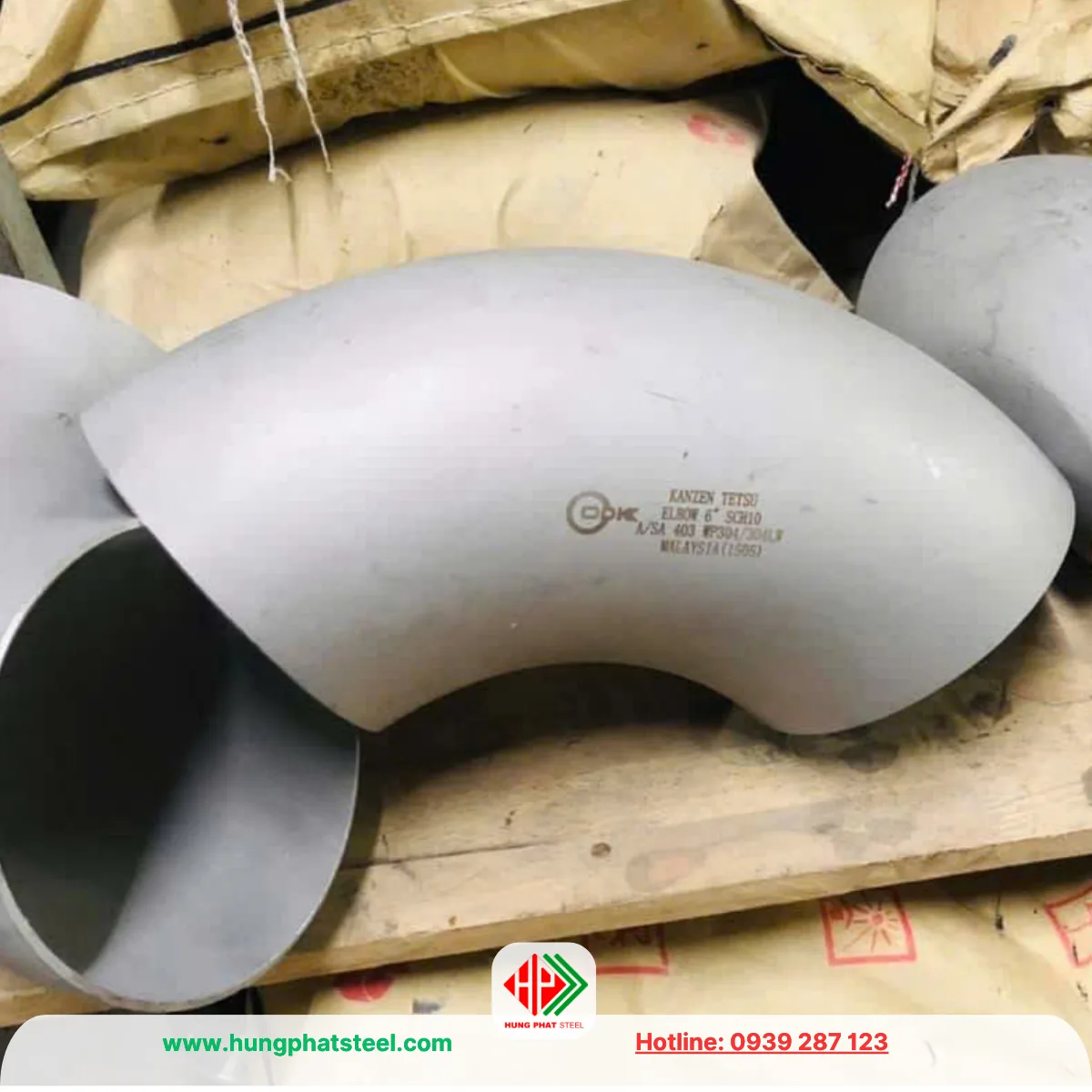 Co hàn INOX DN150 (D168)