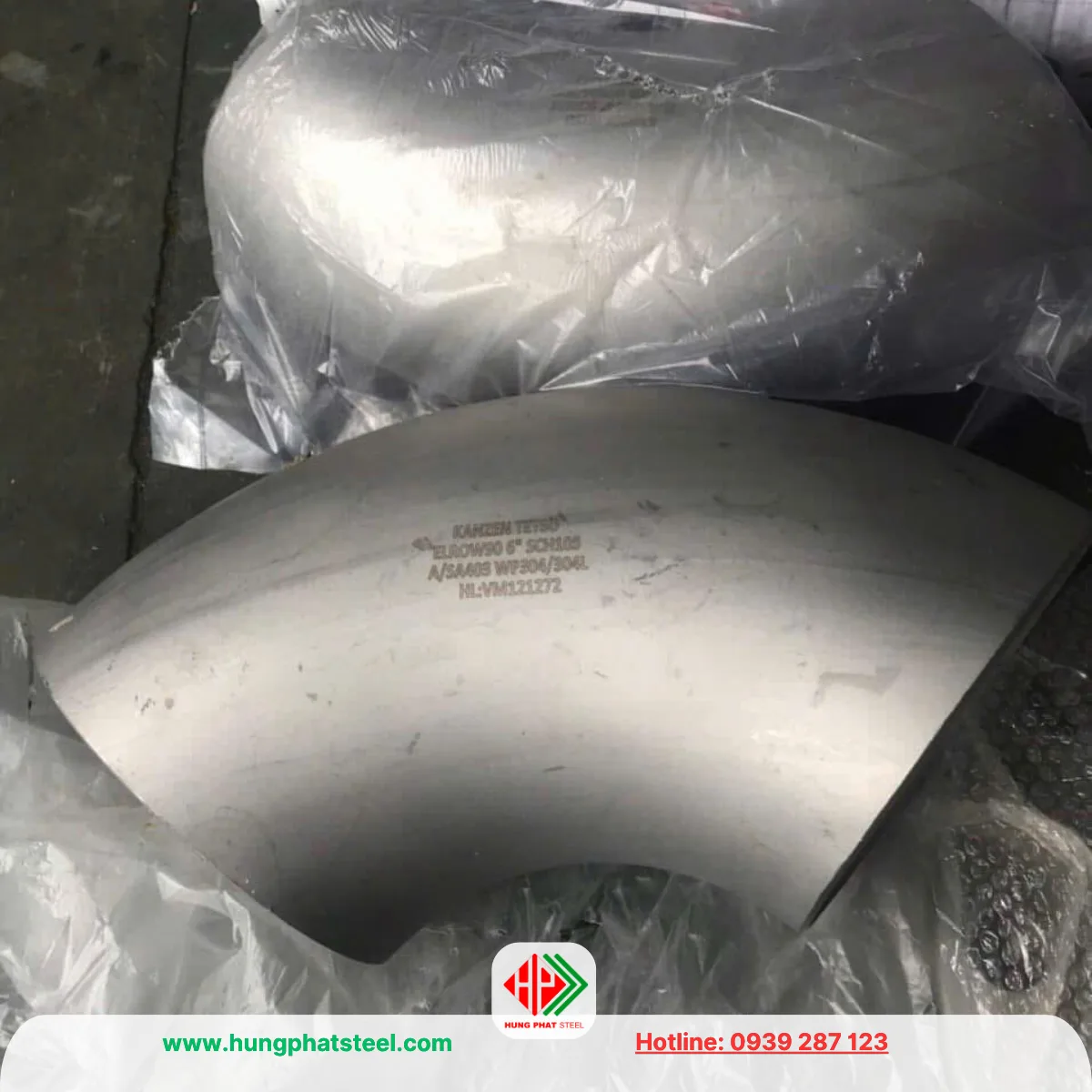 Co hàn INOX DN150 (D168)