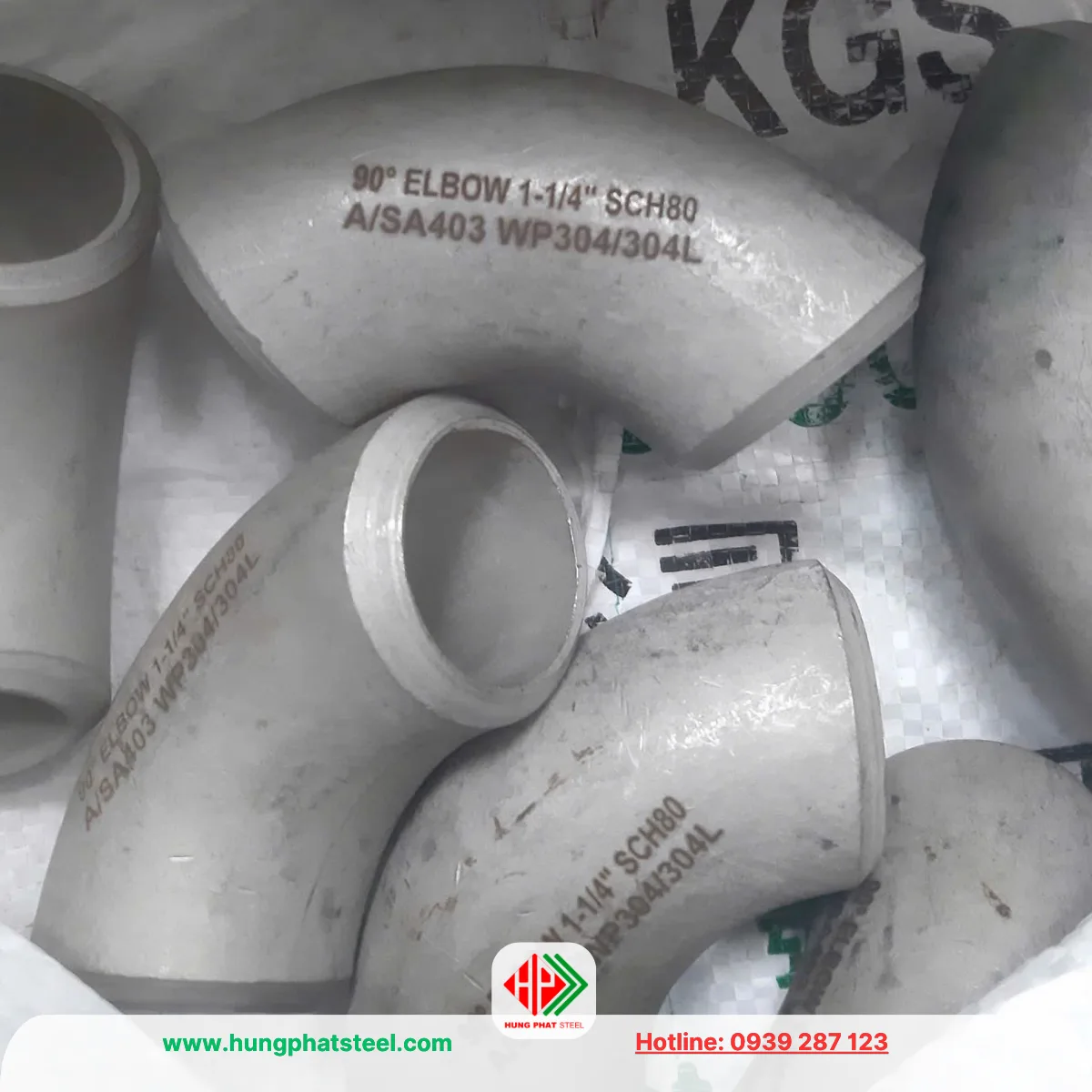 Co hàn INOX DN32 (D42)