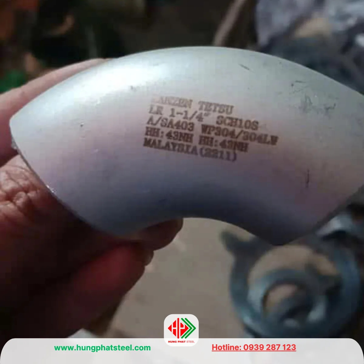 Co hàn INOX DN32 (D42)