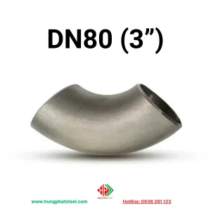 Co hàn INOX DN80 (D90)