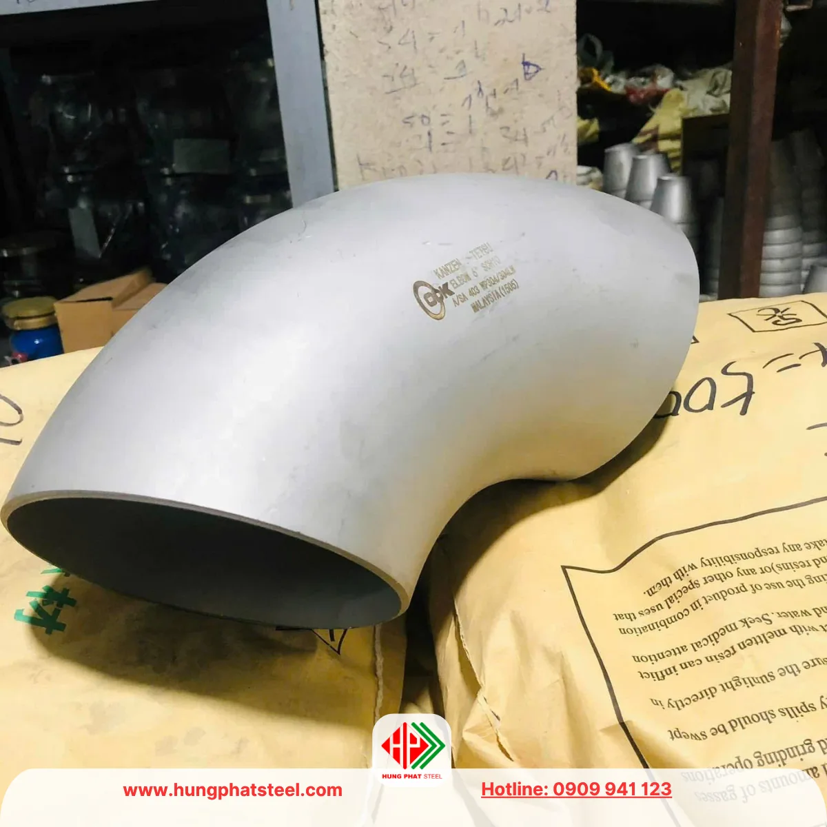 Co hàn inox 304 DN150