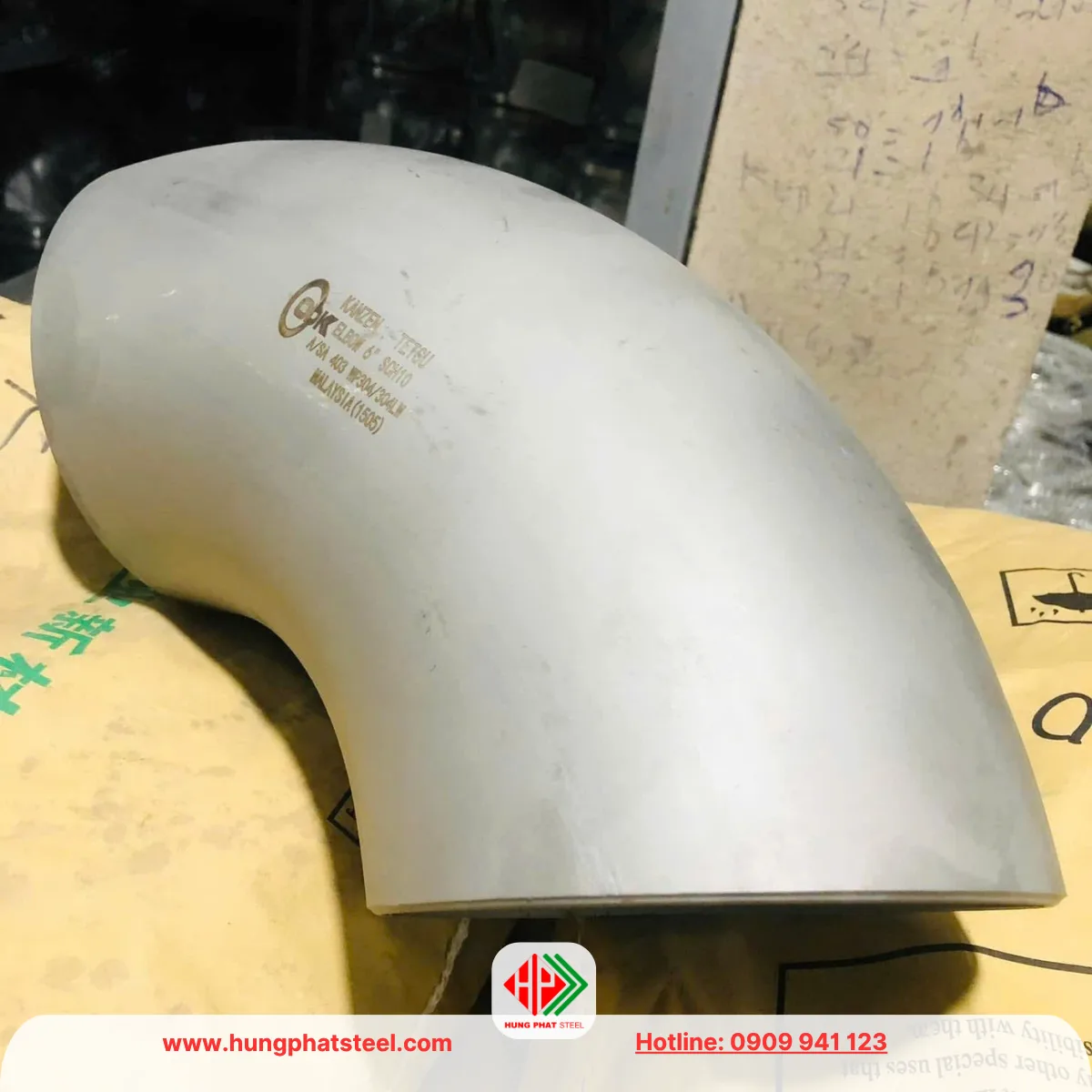 Co hàn inox 304 DN150