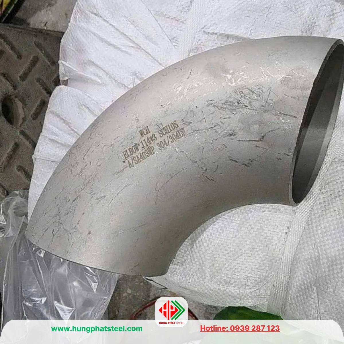 Co hàn inox DN100 (D114)