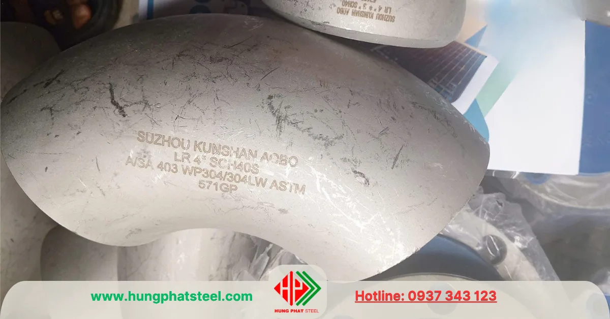 Co hàn inox DN100 (D114)