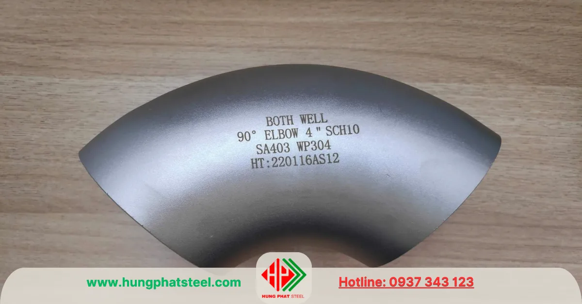 Co hàn inox DN100 (D114)