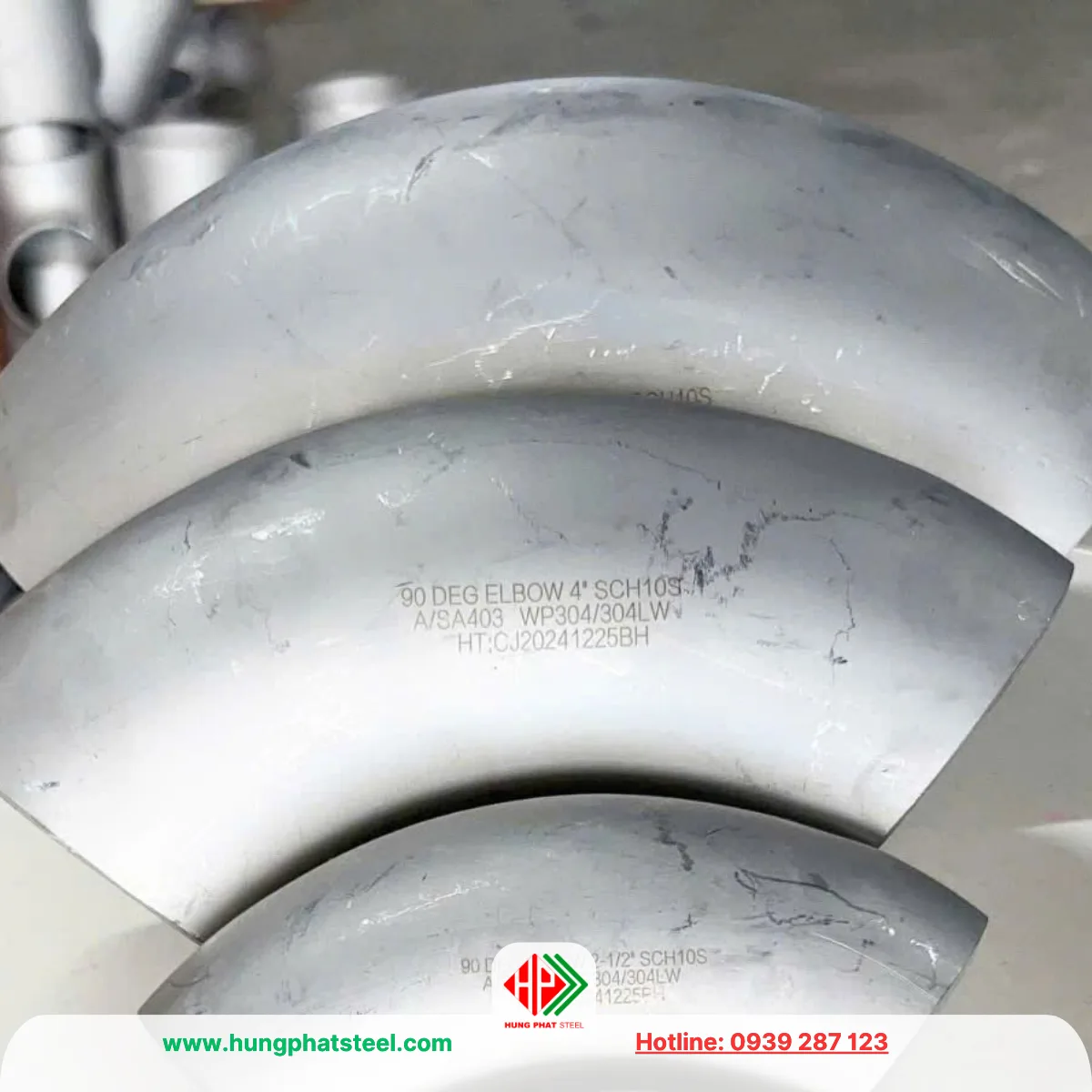 Co hàn inox DN100 (D114)