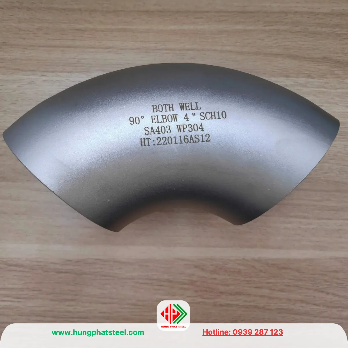Co hàn inox DN100 (D114)