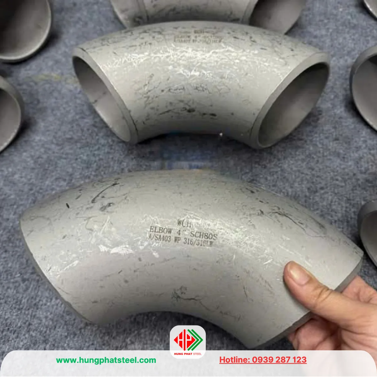 Co hàn inox DN100 (D114)