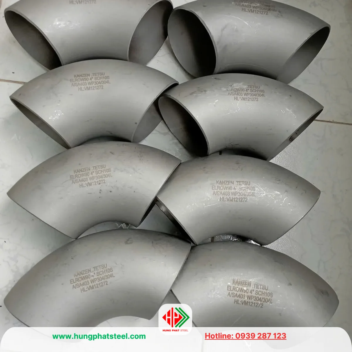 Co hàn inox DN100 (D114)