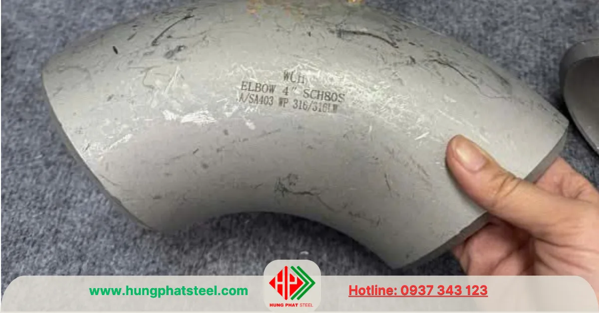 Co hàn inox DN100 (D114)