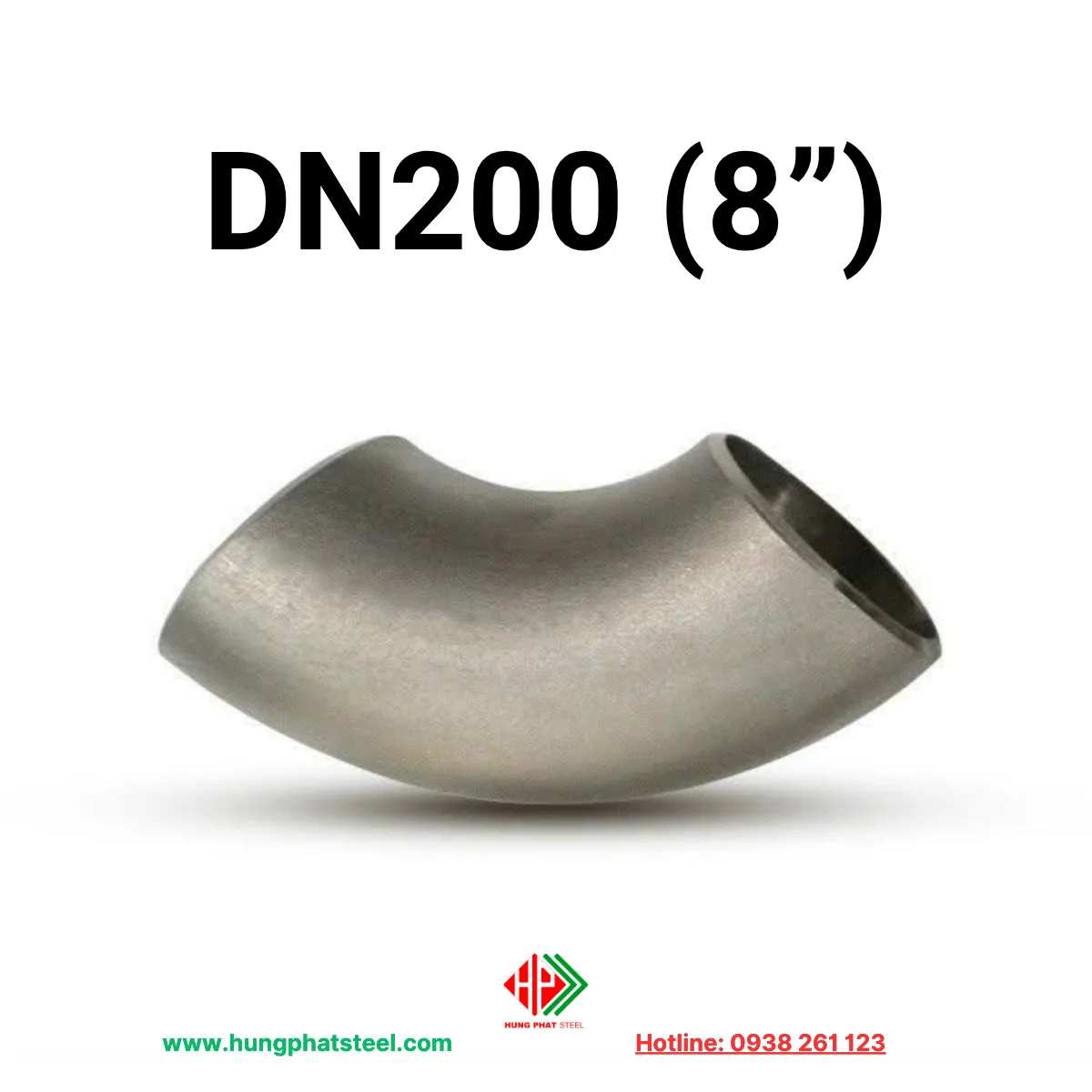 Co hàn inox DN200 (D219)