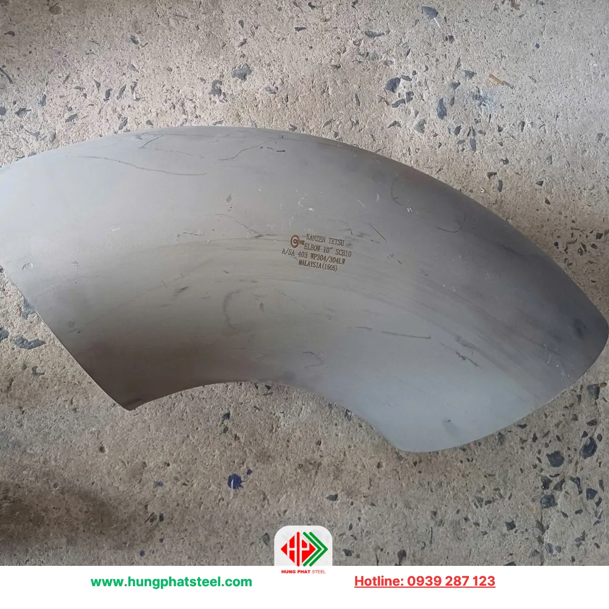 Co hàn inox DN250 (D273)