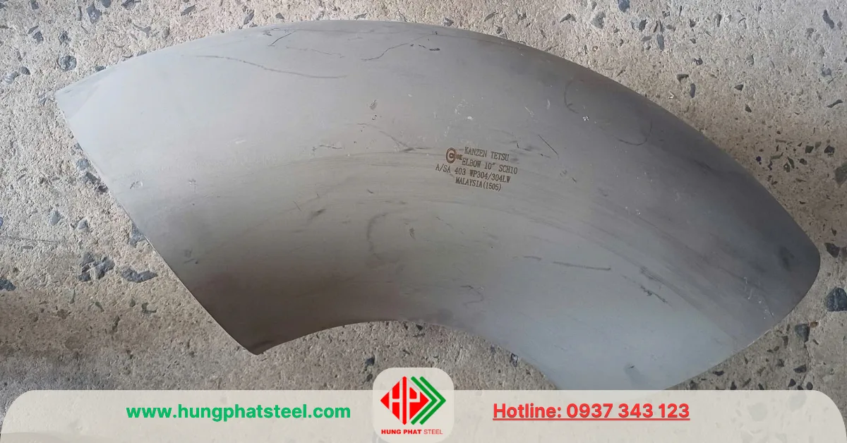 Co hàn inox DN250 (D273)