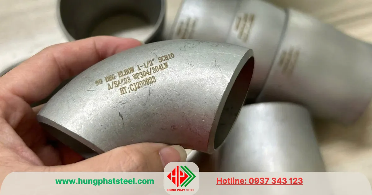 Co hàn inox DN40 (D49)