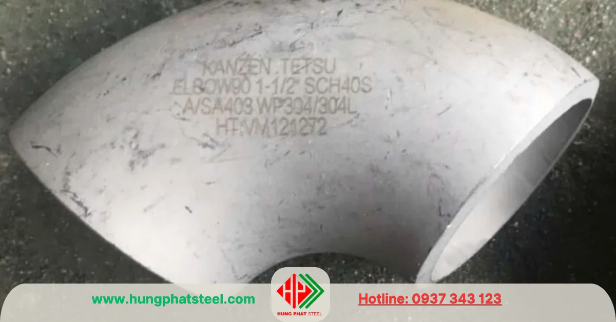 Co hàn inox DN40 (D49)