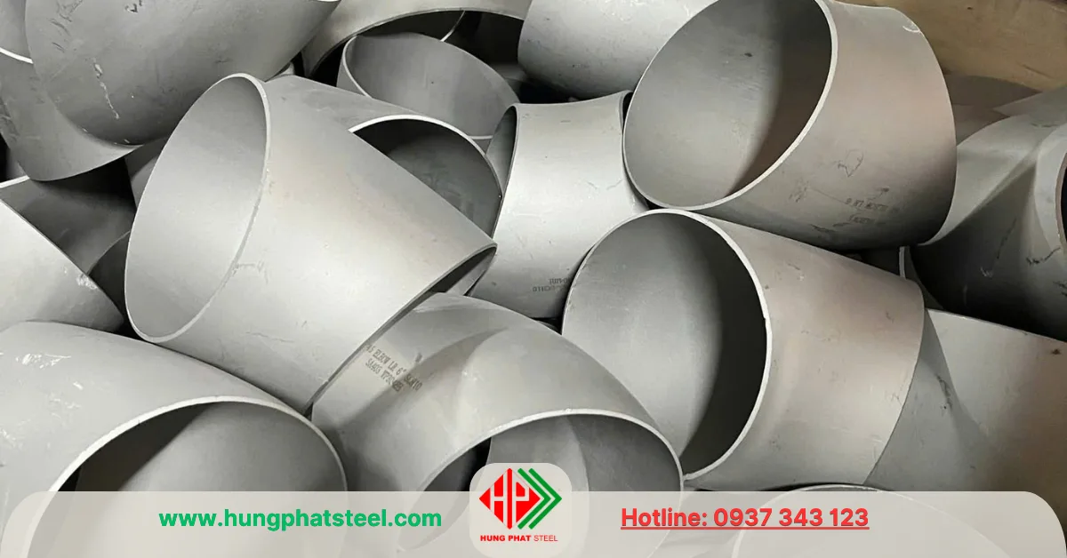 Co lơi hàn INOX DN150 (D168) 45 độ