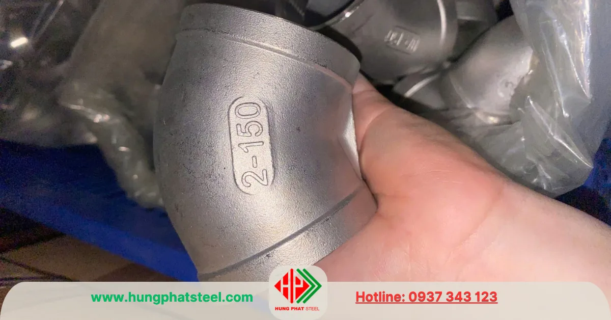Co lơi ren INOX DN50