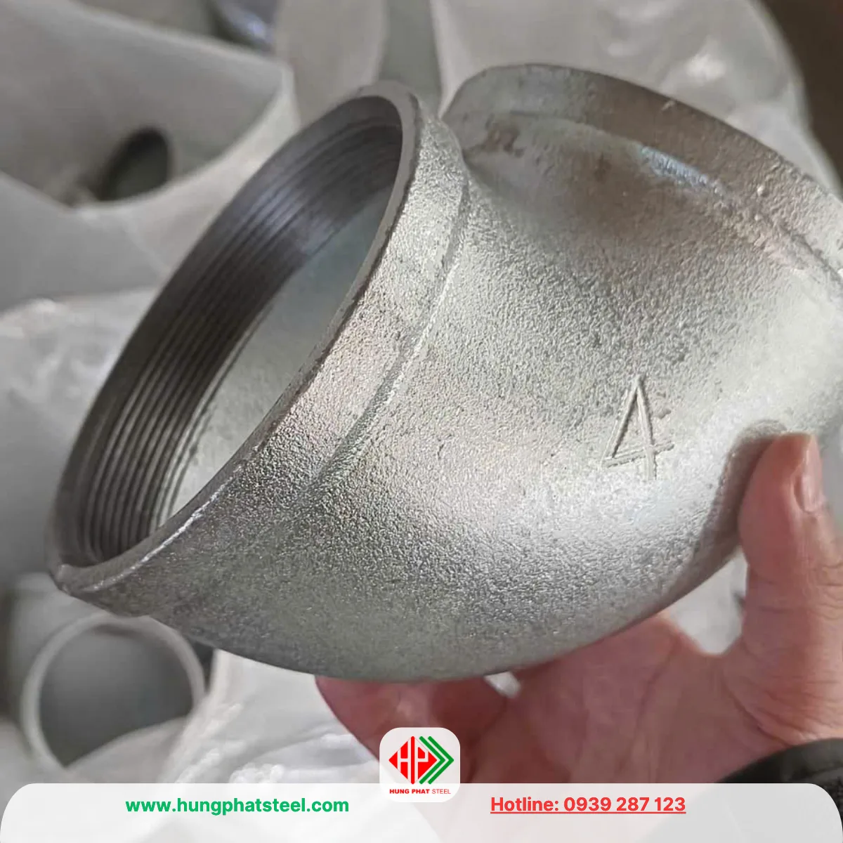 Co ren DN100 (D114, 4inch) - Ảnh 2