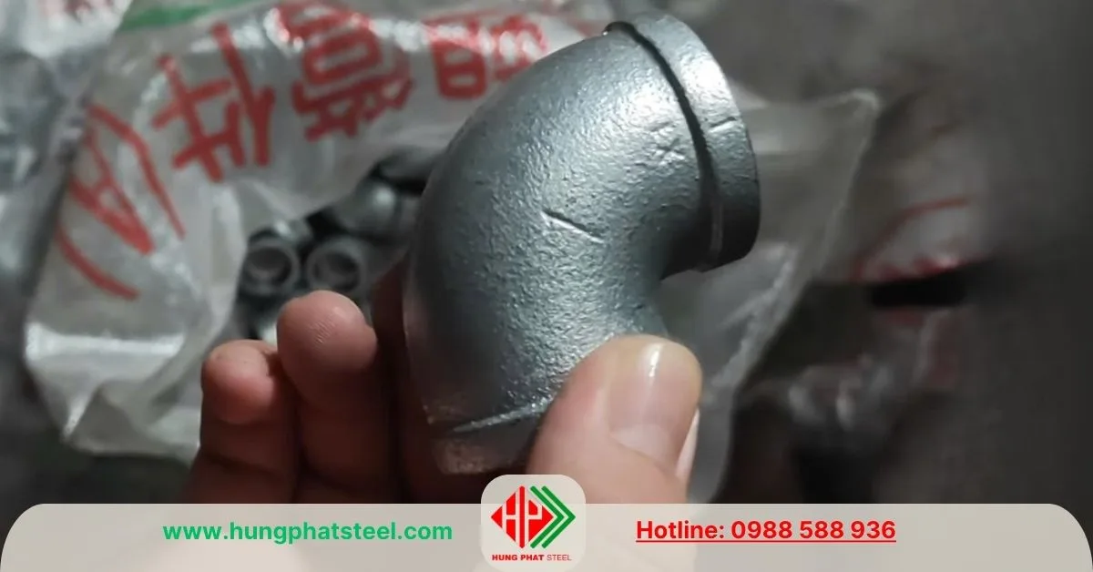 Co ren mạ kẽm DN25 (D34)