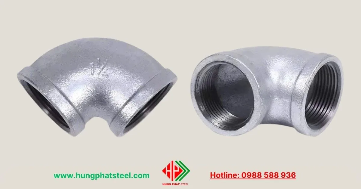 Co ren mạ kẽm DN32 (D42)