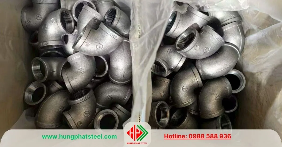 Co ren mạ kẽm DN32 (D42)
