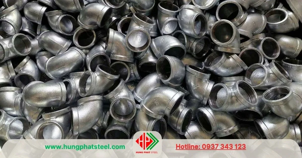 Co ren mạ kẽm DN40 (D50)