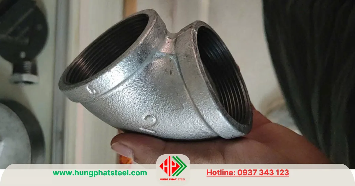 Co ren mạ kẽm DN50 (D60)