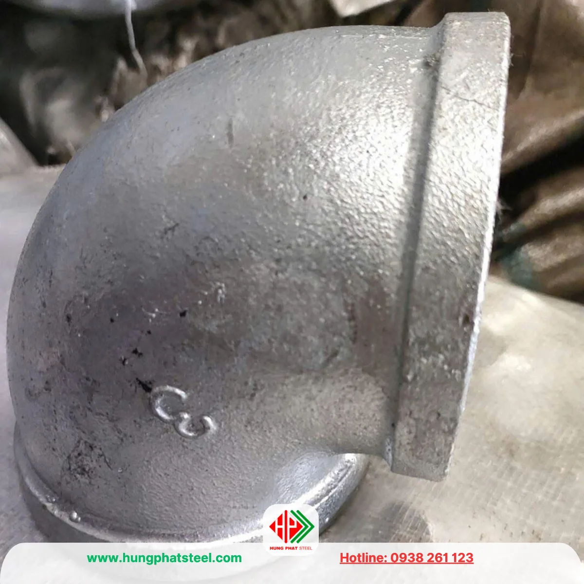 Co ren mạ kẽm DN80 (D90)