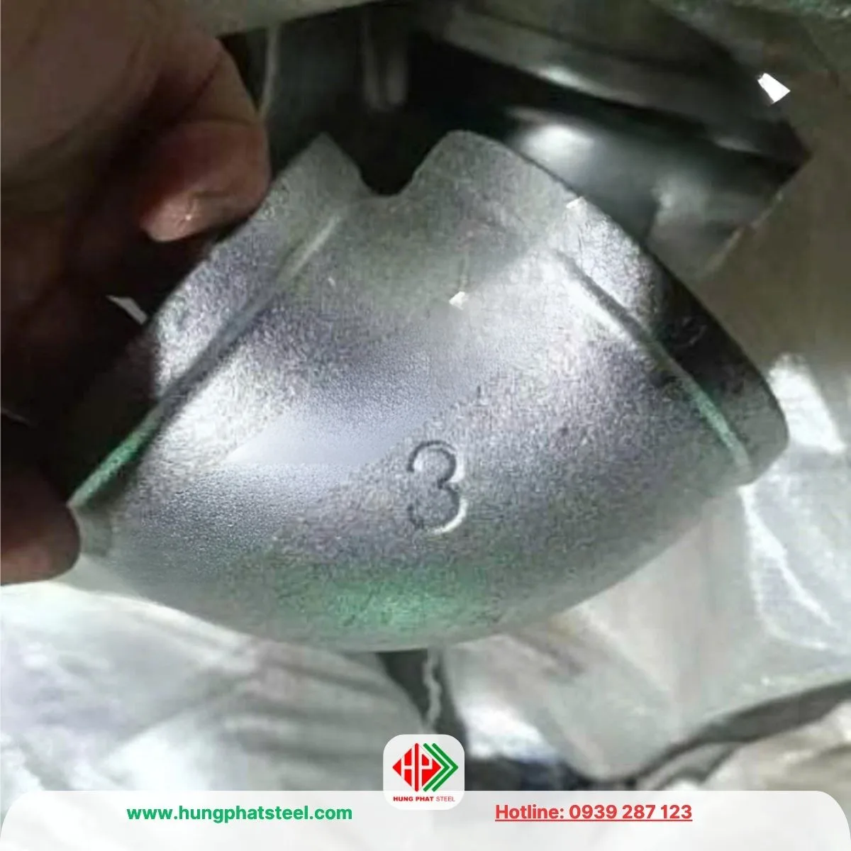 Co ren mạ kẽm DN80 (D90)