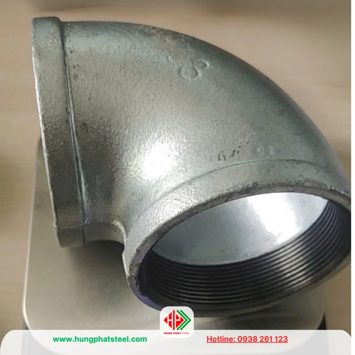 Co ren mạ kẽm DN80 (D90)