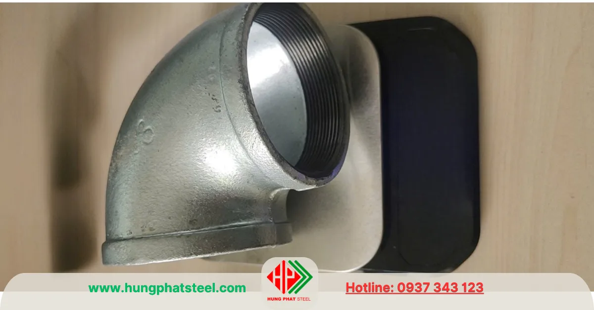 Co ren mạ kẽm DN80 (D90)