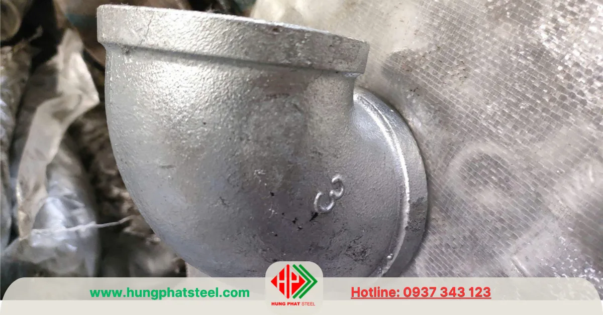 Co ren mạ kẽm DN80 (D90)