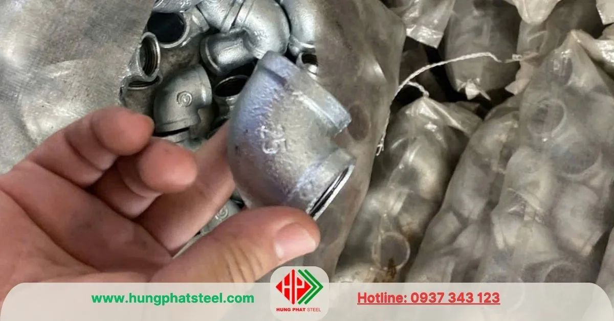 Co ren mạ kẽm phi 34
