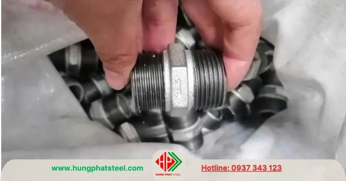 Kép Ren Mạ Kẽm DN25 (D34)