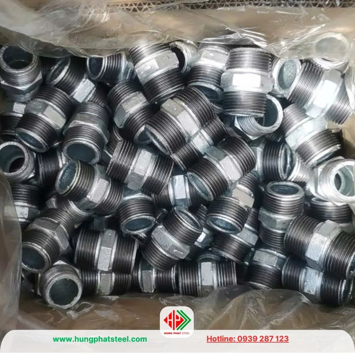 Kép Ren Mạ Kẽm DN25 (D34)