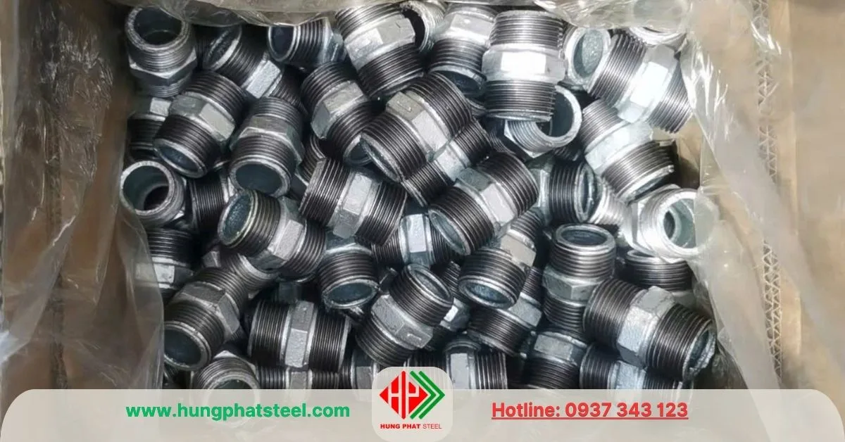 Kép Ren Mạ Kẽm DN25 (D34)