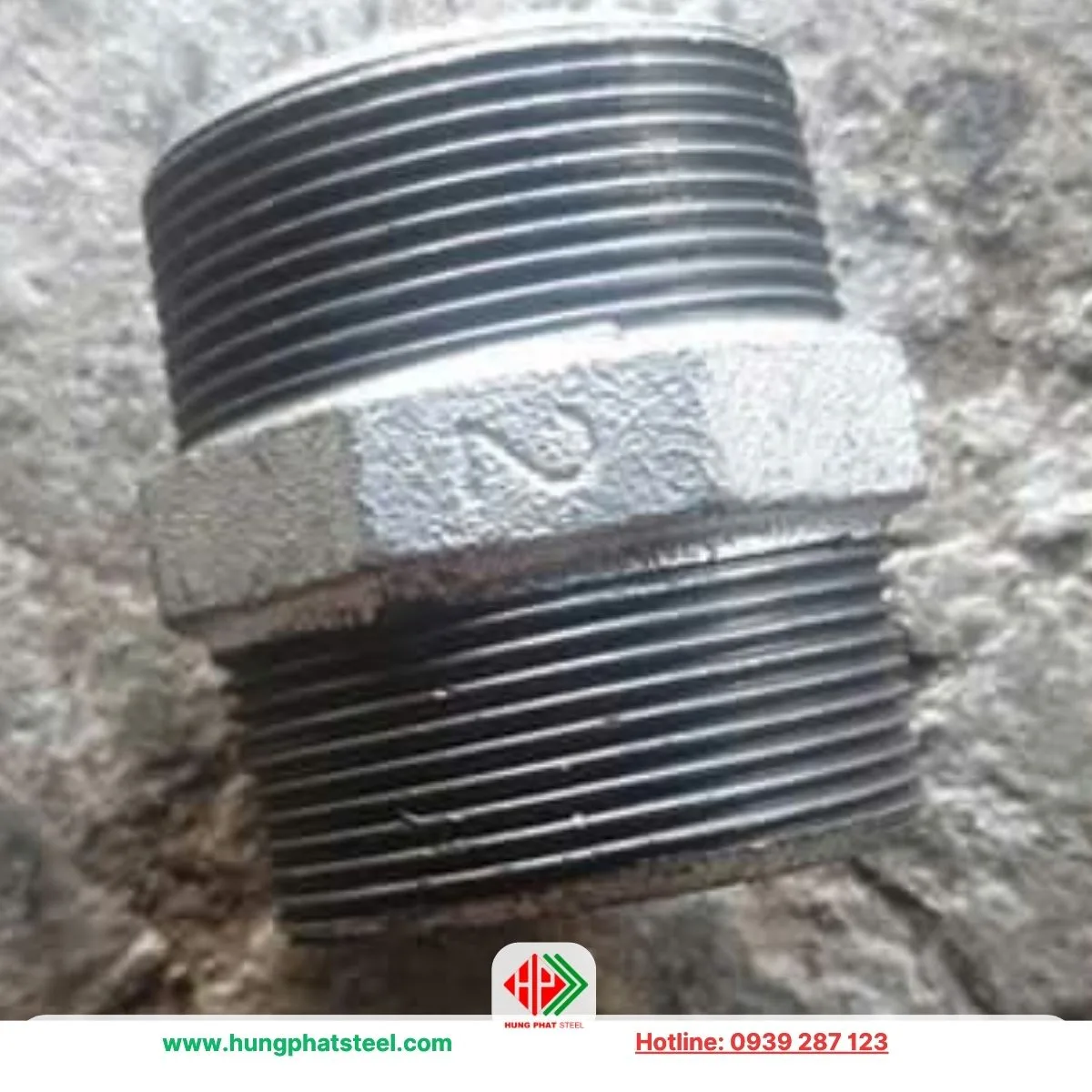 Kép Ren Mạ Kẽm DN50 (D60)