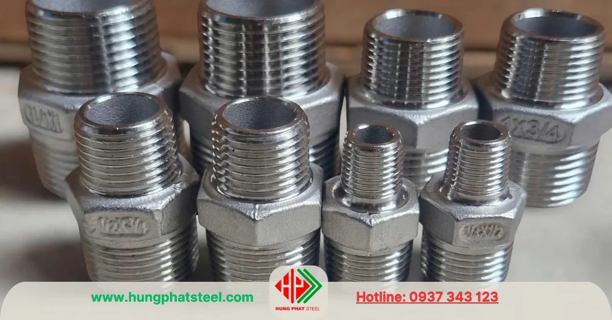 Kép giảm inox DN20xDN10