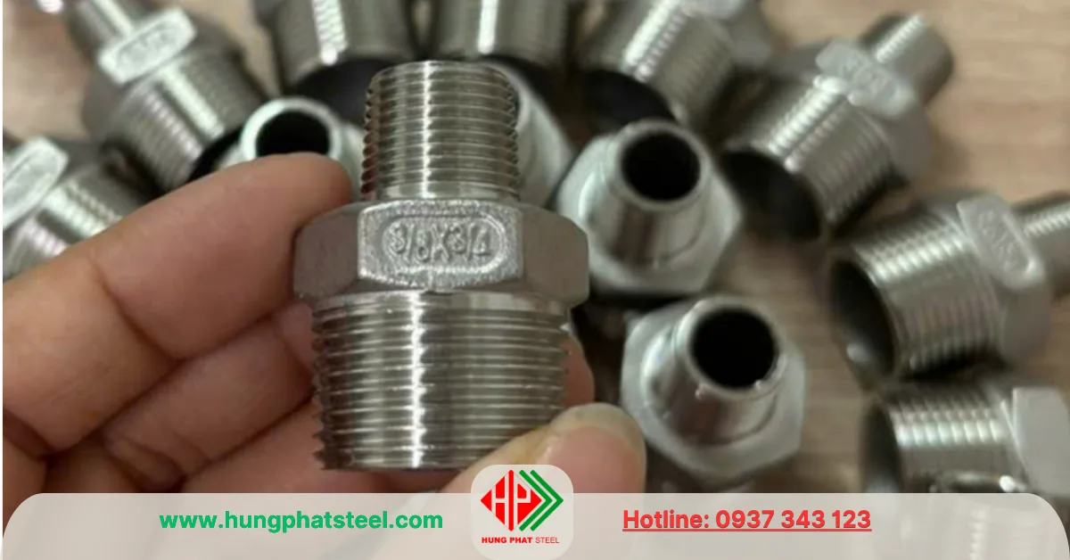 Kép giảm inox DN20xDN10