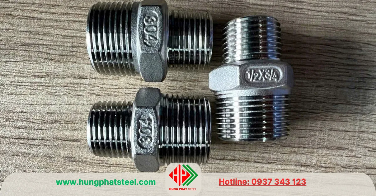 Kép giảm inox DN20xDN15
