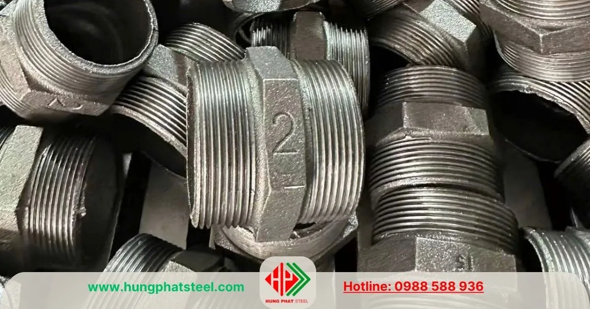 Kép ren 2 đầu ren ngoài phi 60