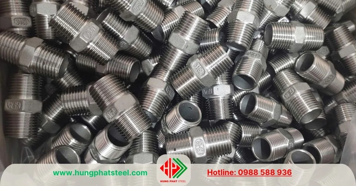 Kép ren DN15 inox 316
