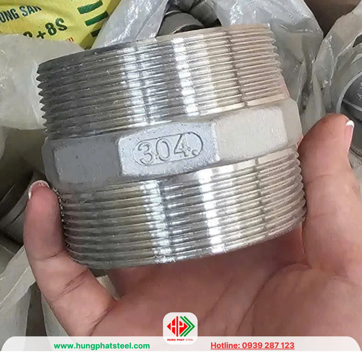Kép ren inox DN100 (D114)