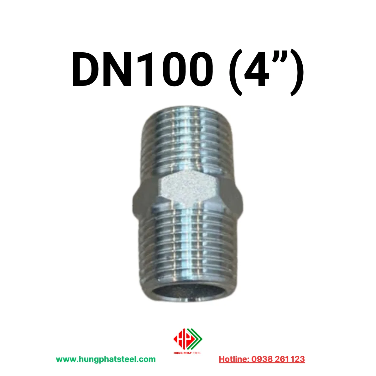 Kép ren inox DN100 (D114)